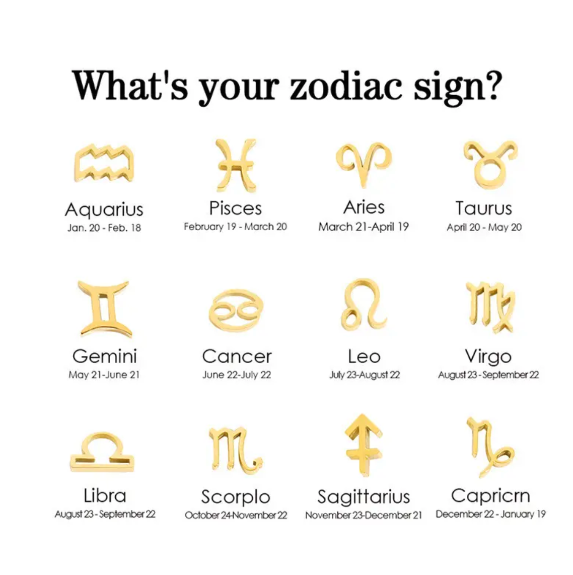 Zodiac Signs